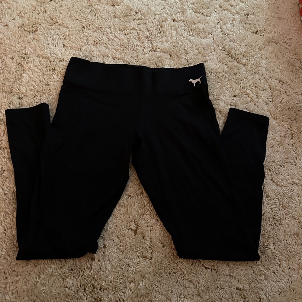 Medium PINK black leggings